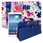 Imagem de Capa Com Suporte Para Tablet Samsung Galaxy Tab 3 8 Polegadas Flores Sm T310