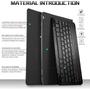 Imagem de Capa com Teclado Bluetooth para Tablet 10.1" - Compatível com Huawei MediaPad M5 Lite