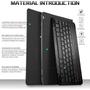 Imagem de Capa com teclado Bluetooth para tablet de 10.1 polegadas com Huawei MediaPad M5 Lite