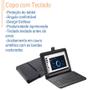Imagem de Capa com teclado de bichinho + Caneta touch p/ tablet 7 polegadas Multilaser Mirage Pritom P7