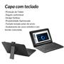 Imagem de Capa com teclado e mouse p/ tablet Samsung Tab A8 X200 X205 10.4 polegadas