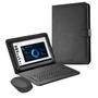 Imagem de Capa com teclado e mouse p/ tablet Samsung Tab A8 X200 X205 10.4 polegadas