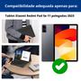 Imagem de Capa Com Teclado Magnético Auto Sleep Para Redmi Pad Se 11''