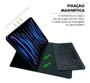 Imagem de Capa Com Teclado Magnético Com Mouse  Para iPad 7a 8a 9a
