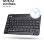 Imagem de Capa com teclado para Table Air 4ª e 5ª 10.9" Polegadas Couro Preto com duração de até 35 horas de bateria