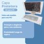 Imagem de Capa computador all in one monitor 19,20 e 21 pol + teclado c/ zíper 