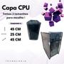 Imagem de Capa computador pc monitor 19,20 e 21 pol + cpu + teclado c/ zíper