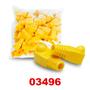 Imagem de Capa Conector Amarelo RJ45 100 Peças Importado 03496