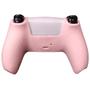 Imagem de Capa controle dualsense ps5 rosa pastel antiderrapante