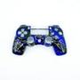 Imagem de Capa Controle Ps4 Jet Black (Abstract Blue)