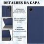 Imagem de Capa Couro + Caneta Stylus Para Tablet Samsung A9+ 11 X210