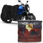 Imagem de Capa Couro Cobrir Protetora Pop Biz Cg Crf Neo Fazer Factor G310 Burgman Nxr Nmax Riva Next