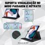 Imagem de Capa Couro Giratória Para Tablet Samsung A9+ 11 X216 X210