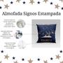 Imagem de Capa de Almofada Estampada Signos do Zodíaco em Veludo Suede 45cm x 45cm - Decoração Astrologia Horóscopo