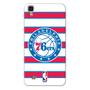 Imagem de Capa de Celular NBA - LG X Power K220 - Philadelphia 76ers - E09