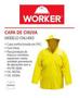 Imagem de Capa de chuva com capuz amarelo  worker