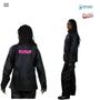 Imagem de Capa de chuva conjunto chuva delta nylon fem preto motogirl