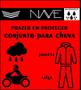 Imagem de Capa de Chuva Motoqueiro Conjunto Nylon Emborrachado Nave