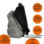 Imagem de Capa De Chuva Para Proteger A Mochila Da Chuva Kit 3 Unid