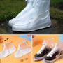 Imagem de Capa De Chuva Protetor Impermeável Para Sapato E Tênis Tam G Calça do 41 ao 44 Branco