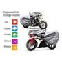 Imagem de Capa de cobrir motocicleta FORRADA 100% impermeável para cobrir moto contra Sol Chuva Uv