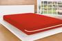 Imagem de Capa De Colchão Cama Solteiro Com Zíper Malha Gel Vermelho