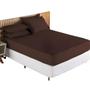 Imagem de Capa De Colchão Queen Kit Cama 3 Peças Matelado Elástico