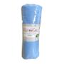 Imagem de Capa de Colchão Solteiro Cor Azul Camitalia Malha 100% Poliester 60g/m2 Linha Milão