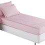 Imagem de Capa De Colchão Solteiro Kit Cama 2 Peças Matelado Elástico