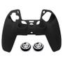 Imagem de Capa de controle gamepad capinha silicone Ps 5 Grip Preto