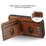 Imagem de Capa de Couro para iPhone com Suporte e Porta-Cartões Magnético - iPhone X, Xs, Xr, 11, 12, 13, 14