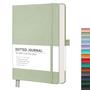 Imagem de Capa de Couro para Notebook RETTACY A5 - 256 Páginas Pontilhadas (120g)