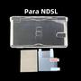 Imagem de Capa de Cristal Transparente para NDS Lite e DSi XL - com Película Protetora