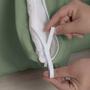 Imagem de Capa De Edredom Luxo Casal Duvet Zíper 400 Fios + 2 Fronhas