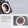 Imagem de Capa de filtros ND16 com encaixe para Sony A9 A7C A7M A7R A7S FX3 A1