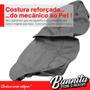 Imagem de Capa De Mecânico Cachorro Pet Proteção material sintético Grosso Impermeável Banco Dianteiro Automóvel - Cor Cinza FPC-003