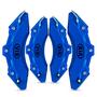 Imagem de Capa de Pinça de Freio Tuning KIA azul kit c/ 4 unid + cola