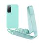 Imagem de Capa de Silicone com Cordão para Samsung S24 Ultra, S23 FE, S22, S10, S9, S8 Plus e Note 20 Ultra