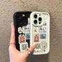 Imagem de Capa De Silicone Com Desenho Do Snoopy Para iPhone 11 12 13 14 15 pro Max X XS XR 8 7 plus Antiqueda