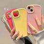 Imagem de Capa de Silicone Macia Fosca para iPhone 14/13/12/11 - Design Doce
