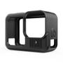 Imagem de Capa de Silicone para GoPro Hero 13 Black + Tampa para Lente + Cordão Cor: Preto