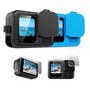 Imagem de Capa De Silicone Protetora Para GoPro Hero 13 Black, Borracha Macia Com Tampa Lateral E Protetor De