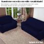 Imagem de Capa De Sofa Lisa 2 E 3 Lugares Malha Gel Cores Variadas