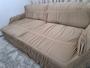 Imagem de Capa de sofa retrátil 4 lugares bege   largura ate 2.70 cm
