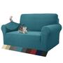 Imagem de Capa de sofá ZNSAYOTX High Stretch Loveseat Blue