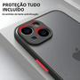 Imagem de Capa De Telefone À Prova De Choque De Silicone Fosco Para iPhone 13 12 11 14 pro Max Mini X XS Max