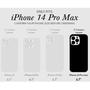 Imagem de Capa de telefone CUSTYPE compatível com iPhone 14 Pro Max rosa