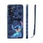 Imagem de Capa de Telefone Disney Stitch Baby para Samsung Galaxy A - Capa Líquida Quadrada