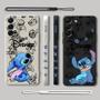 Imagem de Capa de Telefone Disney Stitch Baby para Samsung Galaxy A - Capa Líquida Quadrada