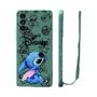 Imagem de Capa de Telefone Disney Stitch Baby para Samsung Galaxy A - Capa Líquida Quadrada